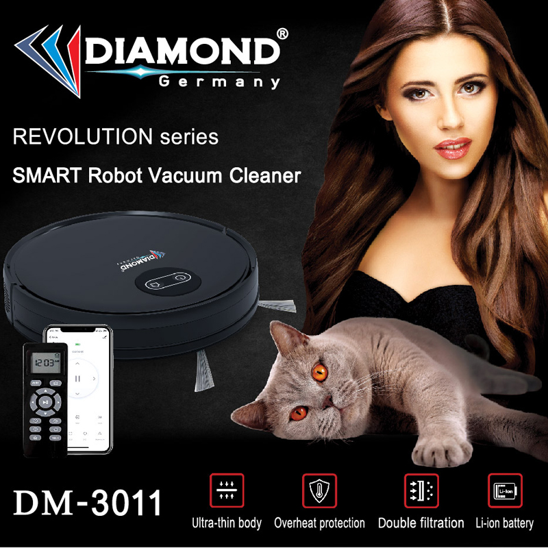 Ռոբոտ Փոշեկուլ Diamond DM-3011 2