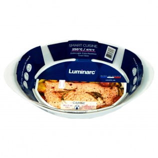 Տարա N3567 Հրակայուն Օվալ Սպիտակ 29x17 Smart Cusine