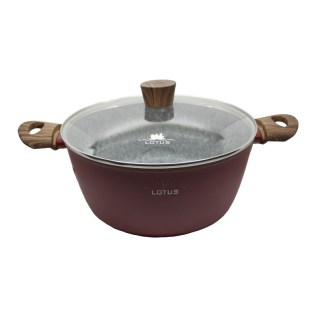 Կաթսա Lotus RD-1028 Casserole Ալյումին/Գրանիտ 28սմ