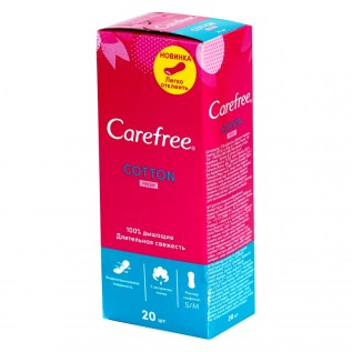 Միջադիր Carefree Ա/Օ 20հտնց Cotton Fresh S/M