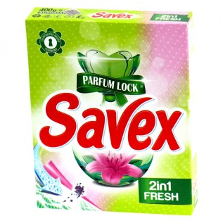 Լվ Փոշի Ավտոմատ Savex 400գ 2in1 Fresh