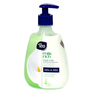 Օճառ Հեղուկ Teo Milk Rich 400մլ Fresh Calla