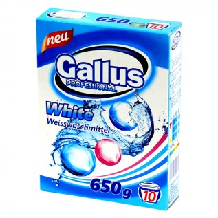 Լվ Փոշի Ավտոմատ Gallus 600գ +150գ White