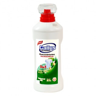 Հեղուկ Գել Լվացքի Gallus 2լ 3in1 Universal 56լվ