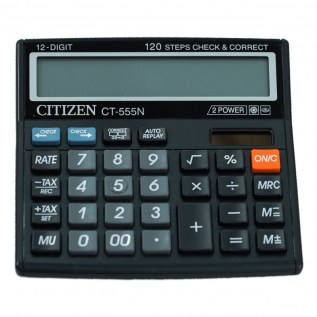 Հաշվիչ Citizen CT-555N 12նիշ Սև