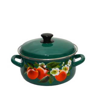 Կաթսա КМЗ 61915-123/6 էմալապատ պողպատ 3լ կանաչ