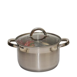 Կաթսա Webber BE-112/2 չժանգոտվող պողպատ 20սմ 4լ 