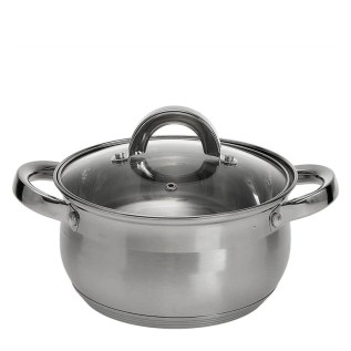 Կաթսա Webber BE-144/2 չժանգոտվող պողպատ 18սմ 2.5լ