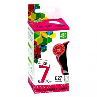 Լամպ ASD LED-A60 70W E27 6500K