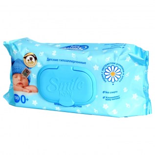 Թաց Անձեռոցիկ Smile baby 100հտնց 0+