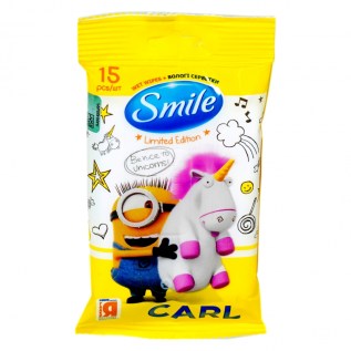 Թաց Անձեռոցիկ Smile Minions 15հտնց
