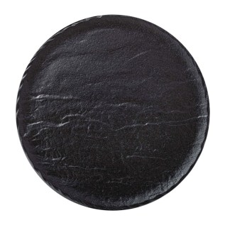 Կլոր ափսե Wilmax WL-661126/A SlateStone սև ճենապակի 25.5սմ