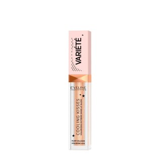 Սառեցնող շուրթերի փայլ Eveline Cosmetics Cooling Kisses Variete №01 շուրթերի ծավալը մեծացնելու համար 6.8մլ