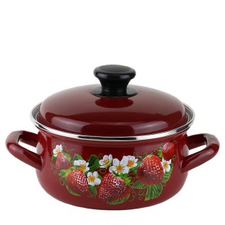 Կաթսա КМЗ 61915-083 էմալապատ պողպատ 1.5լ կարմիր