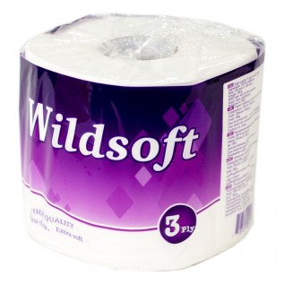 Թուղթ Զուգարանի Wildsoft 1հտ 3շ High Quality