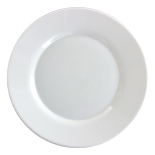Ափսե Bormioli Rocco 400810 Toledo կլոր սպիտակ ապակի 24սմ