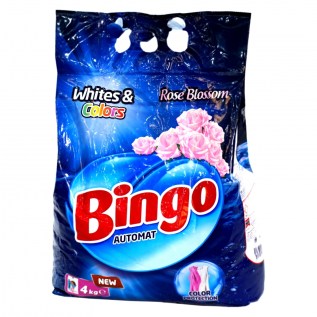 Լվ Փոշի Ավտոմատ Bingo 4կգ 2in1 Rose Blossom
