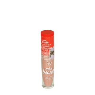 Հեղուկ շրթներկ Golden Rose Miss Beauty Stay Matte №01