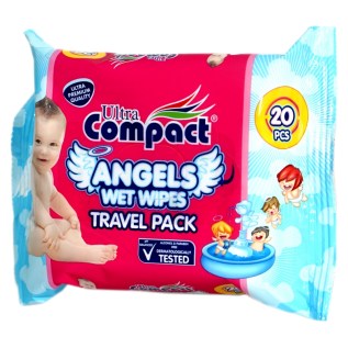 Թաց Անձեռոցիկ Compact Angels 20հտ Մն