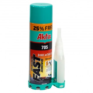 Սոսինձ Akfix 705 500մլ +125գ Չորաց. Սփրեյով
